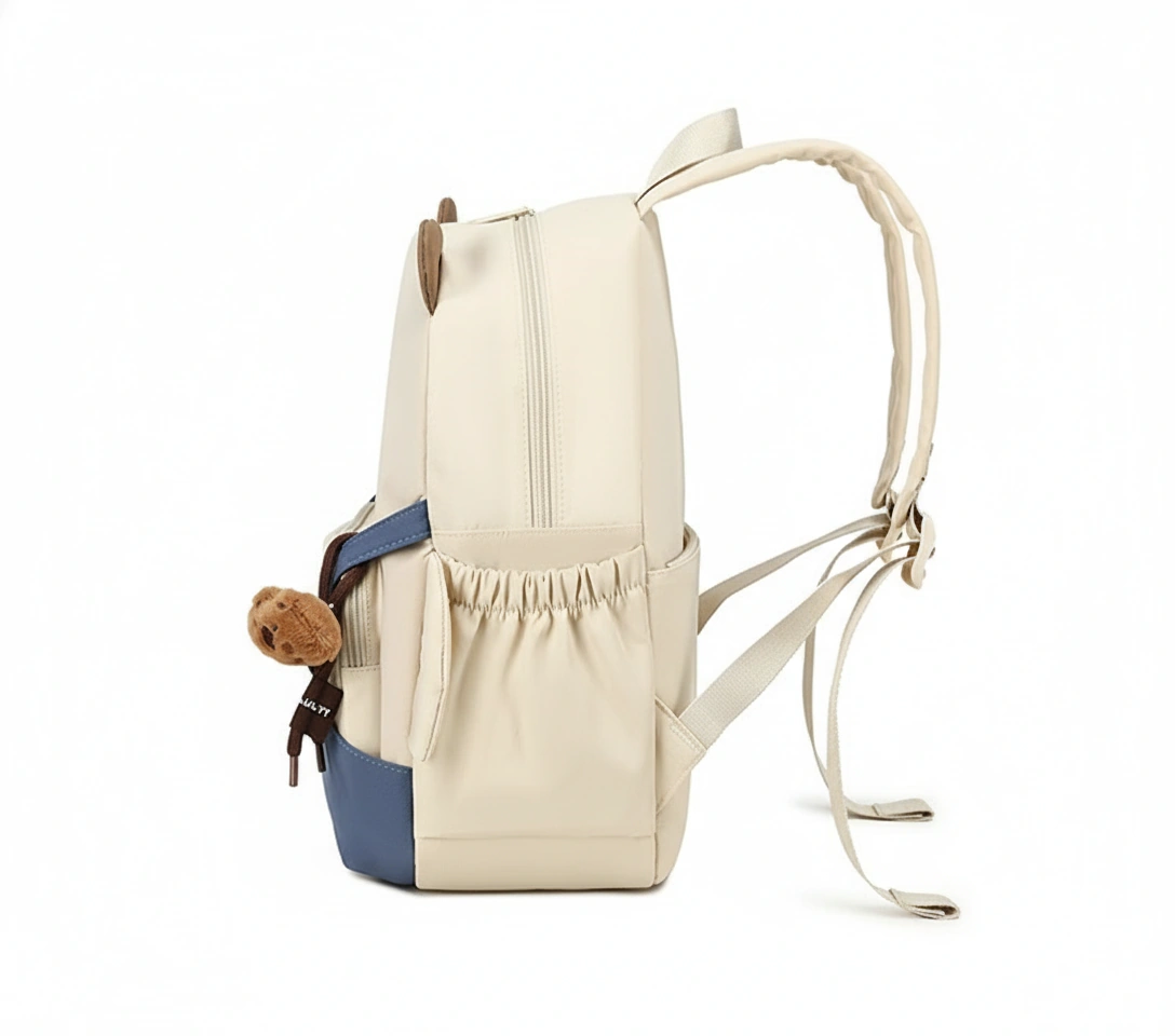 Capybara Backpack with Overalls Capybara School Bag - Image 7