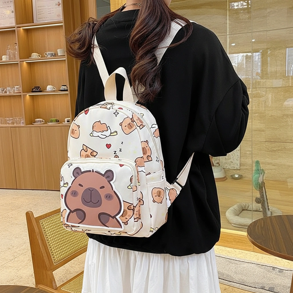 Cute Mini Capybara Backpack