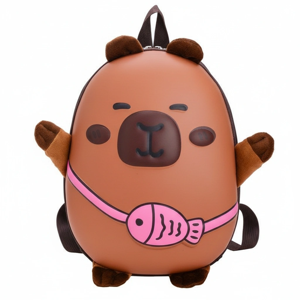 Cute Capybara Toddler Bag Kids Backpack