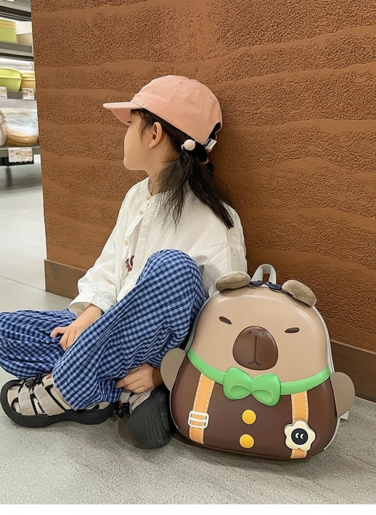 Capybara Backpack for Kids