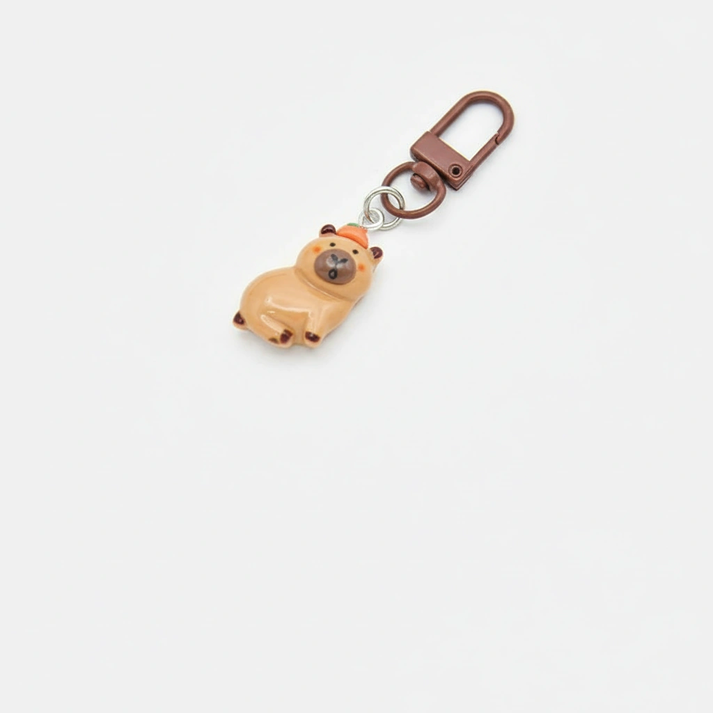 capybara charm capybara keychain