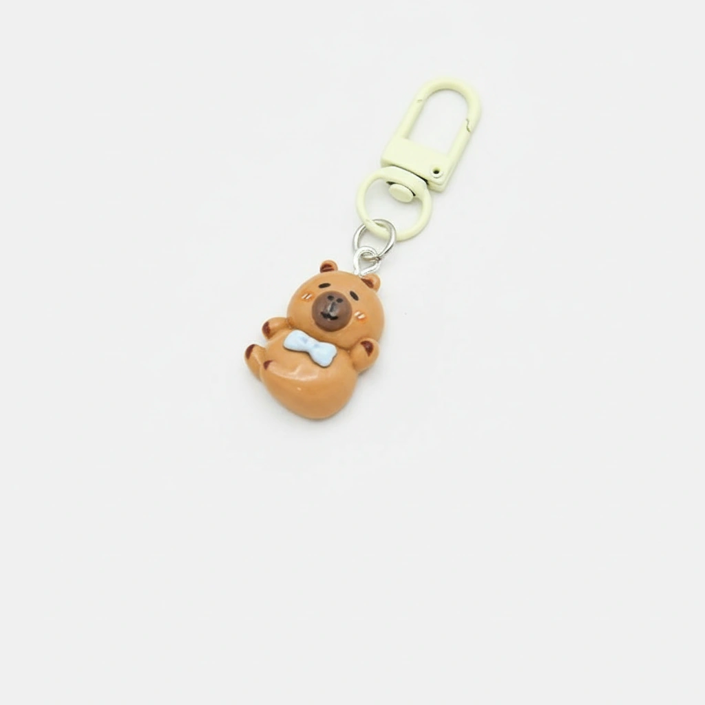 capybara charm capybara keychain