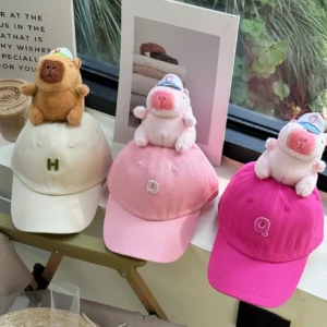 capybara plush cap capybara hat