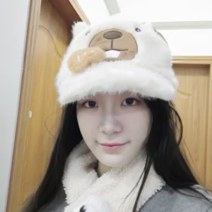 plush capybara cap capybara hat