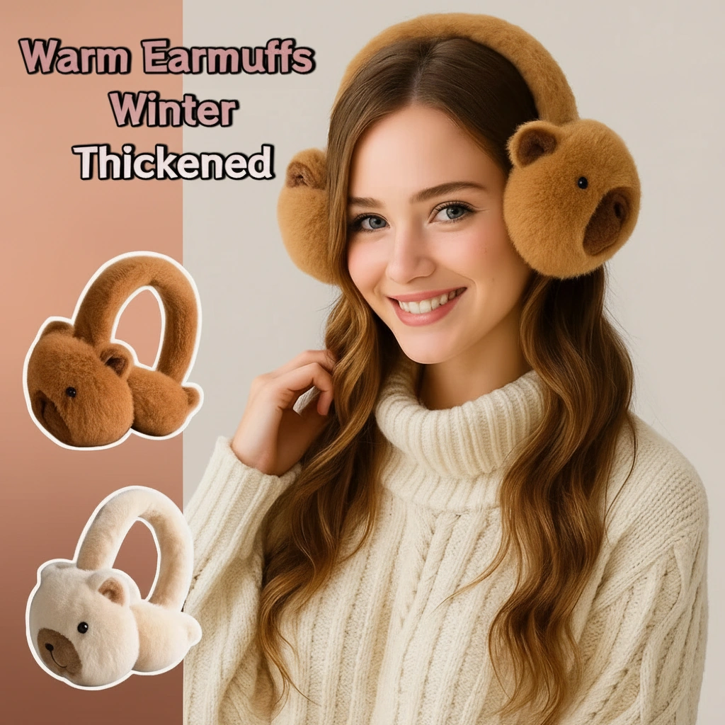 Cute Capybara Earmuffs