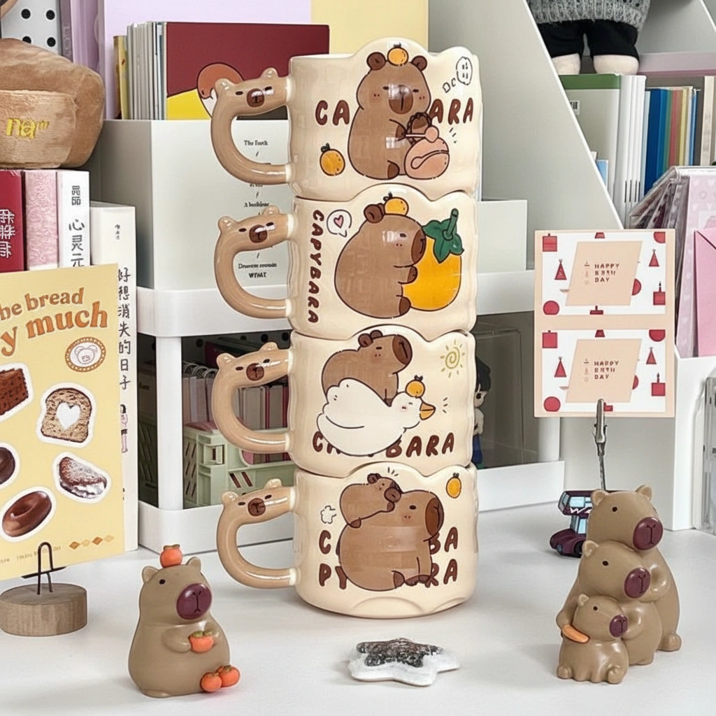 Stackable Capybara Coffee Mug