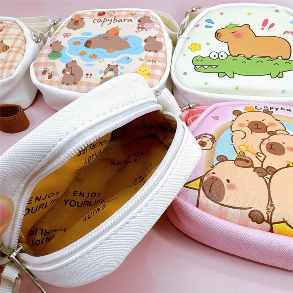 Kids Mini Capybara Crossbody Purse Kids Capybara Bag