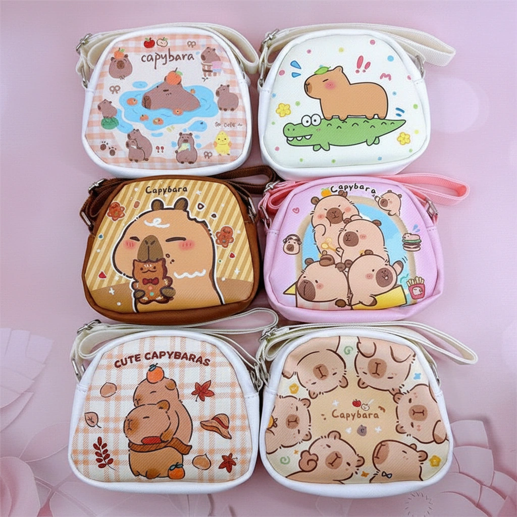 Kids Mini Capybara Crossbody Purse Kids Capybara Bag
