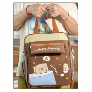 Capybara Messenger Bag School Tote capybara bag
