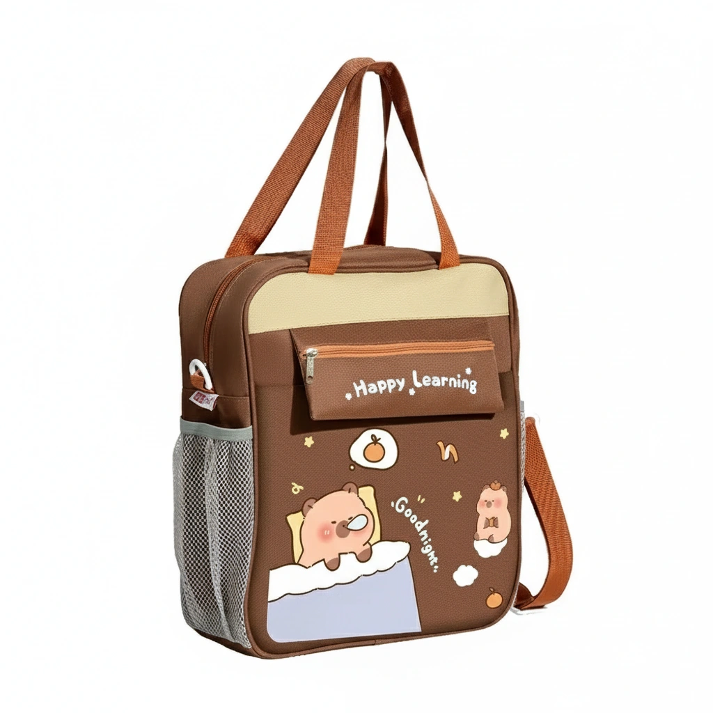 Capybara Messenger Bag School Tote capybara bag