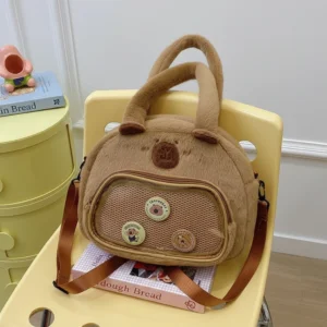 capybara plush bag