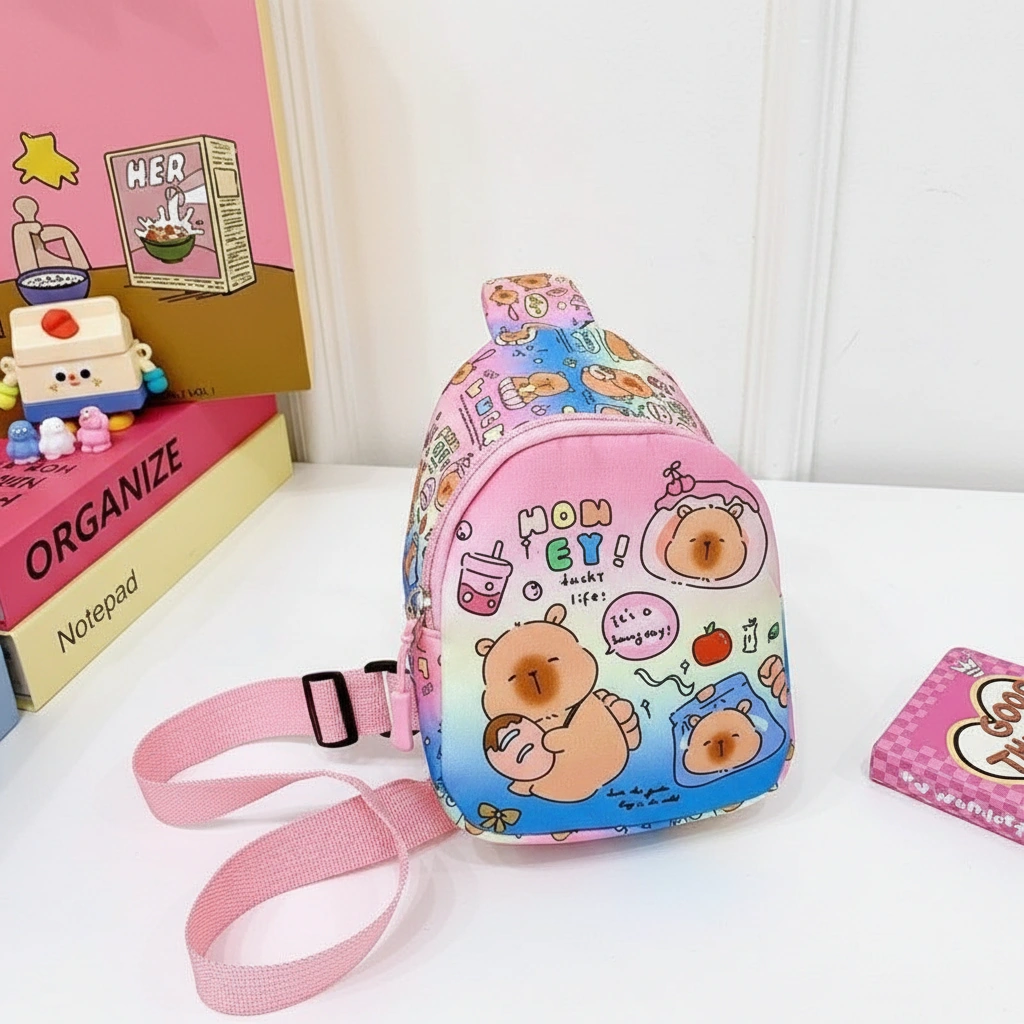 Kids Capybara Bag Vacation Series - Image 3