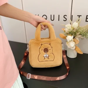 Capybara Plush Handbag