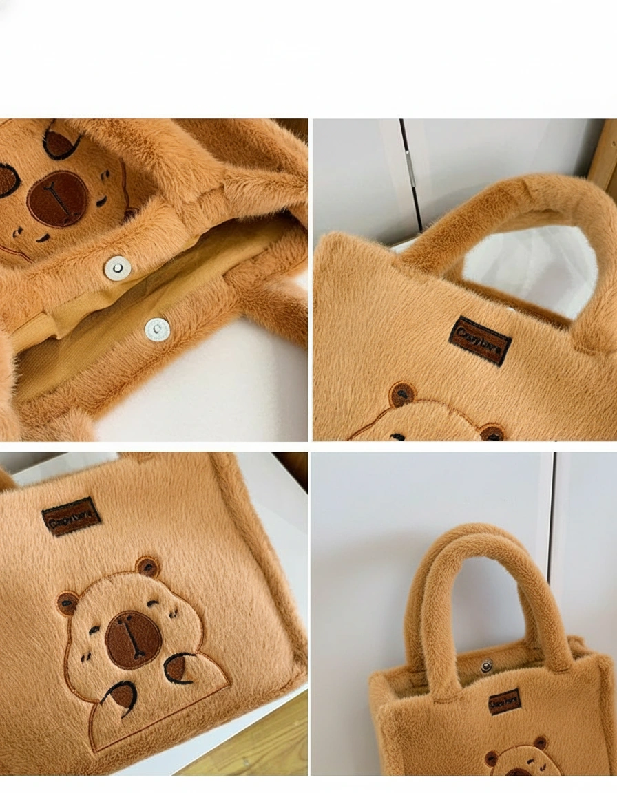 Capybara Tote Bag Handbag & Lunch Tote