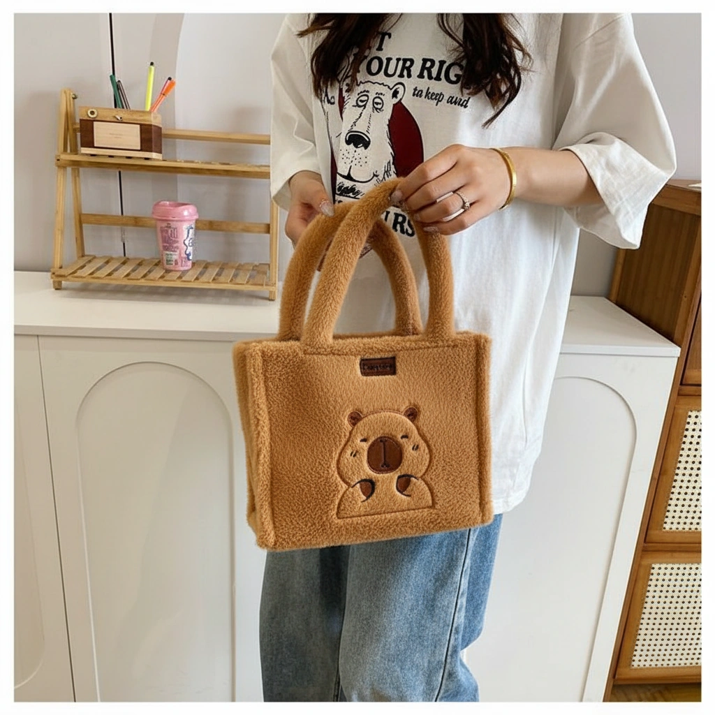Capybara Tote Bag Handbag & Lunch Tote