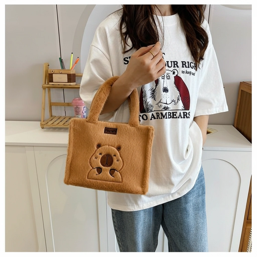 Capybara Tote Bag Handbag & Lunch Tote