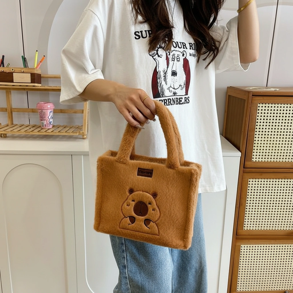 Capybara Tote Bag Handbag & Lunch Tote