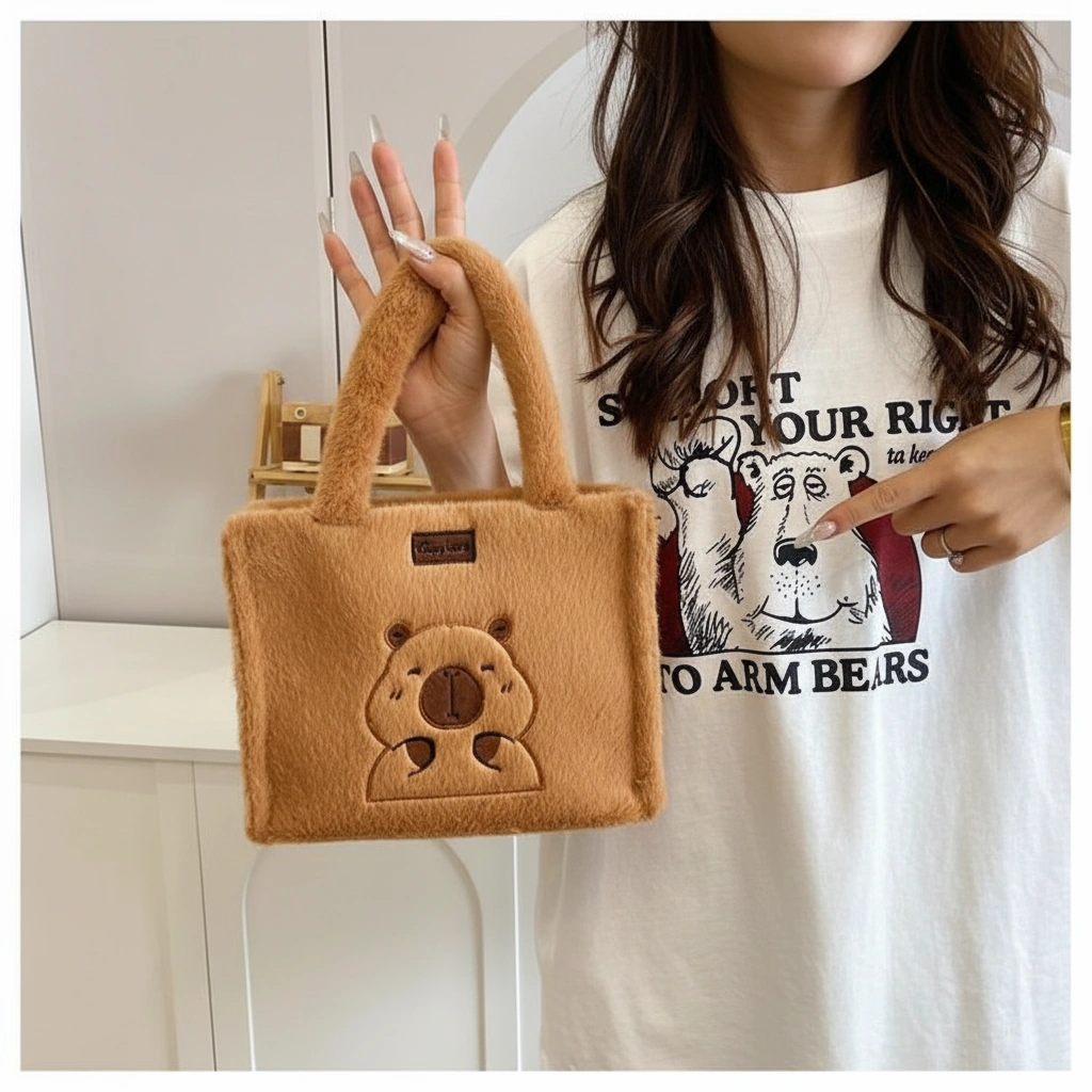 Capybara Tote Bag Handbag & Lunch Tote