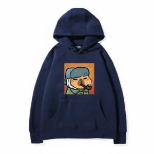 Van Gogh Capybara Hoodie