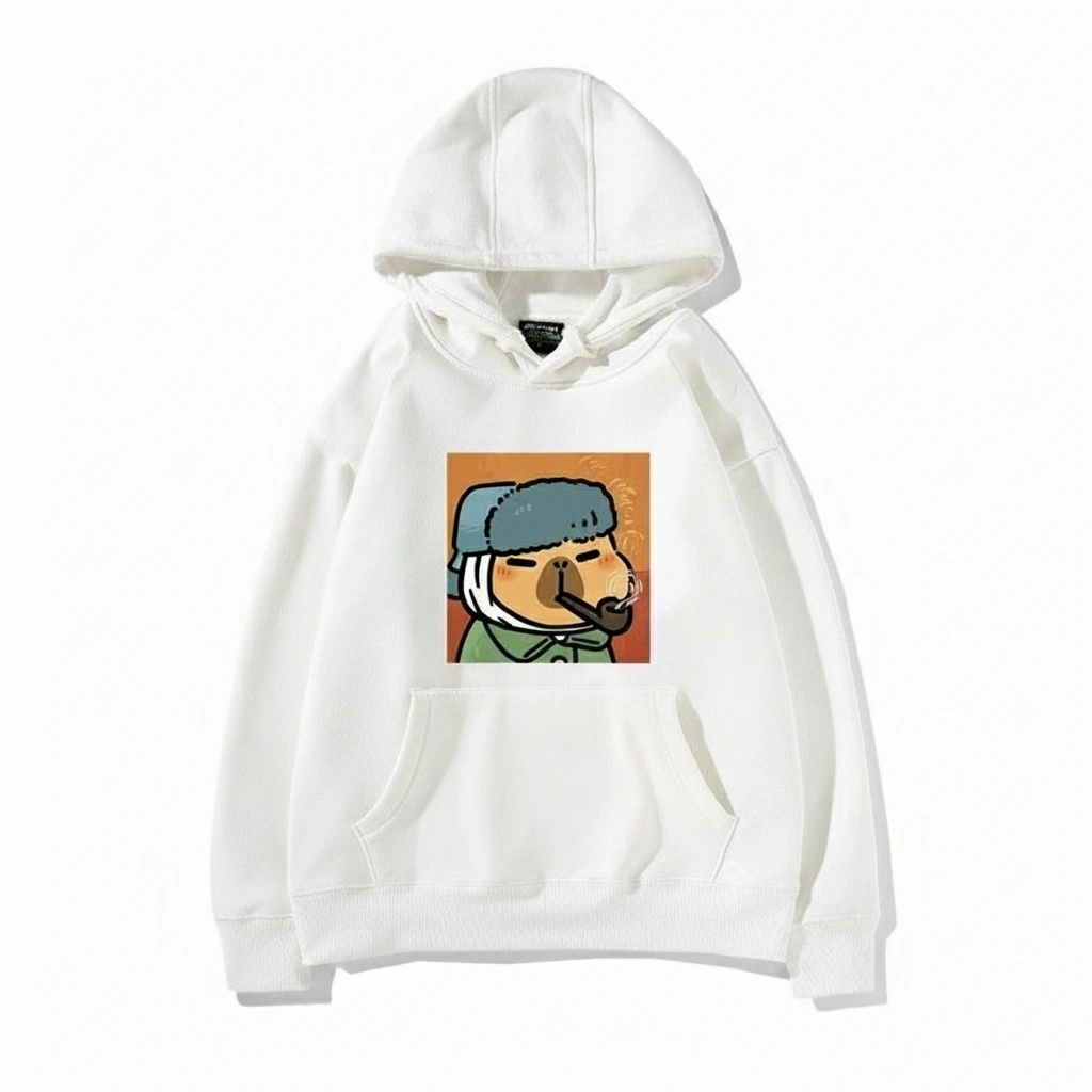 Van Gogh Capybara Hoodie