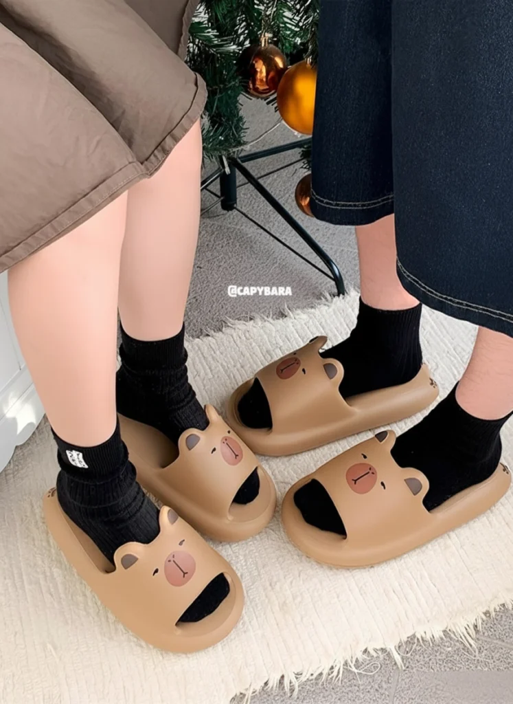 Capybara House Slippers Capybara Shower Slides