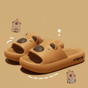 Soft Capybara Slides Cloud Capybara Slippers