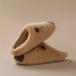 Capybara Plush House Shoes Slippers