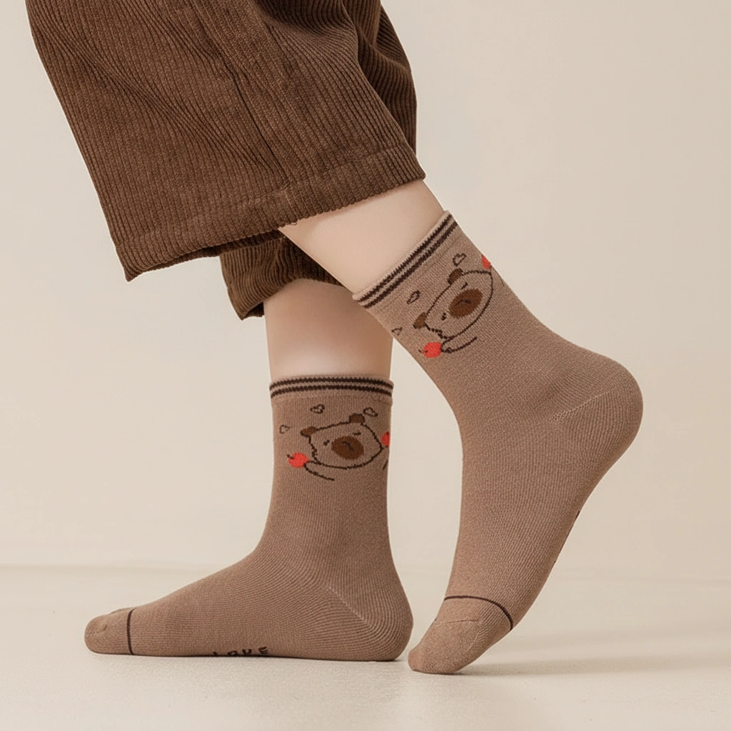 Kids Capybara Socks