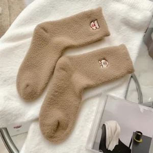 Capybara Fuzzy Socks Capybara Socks