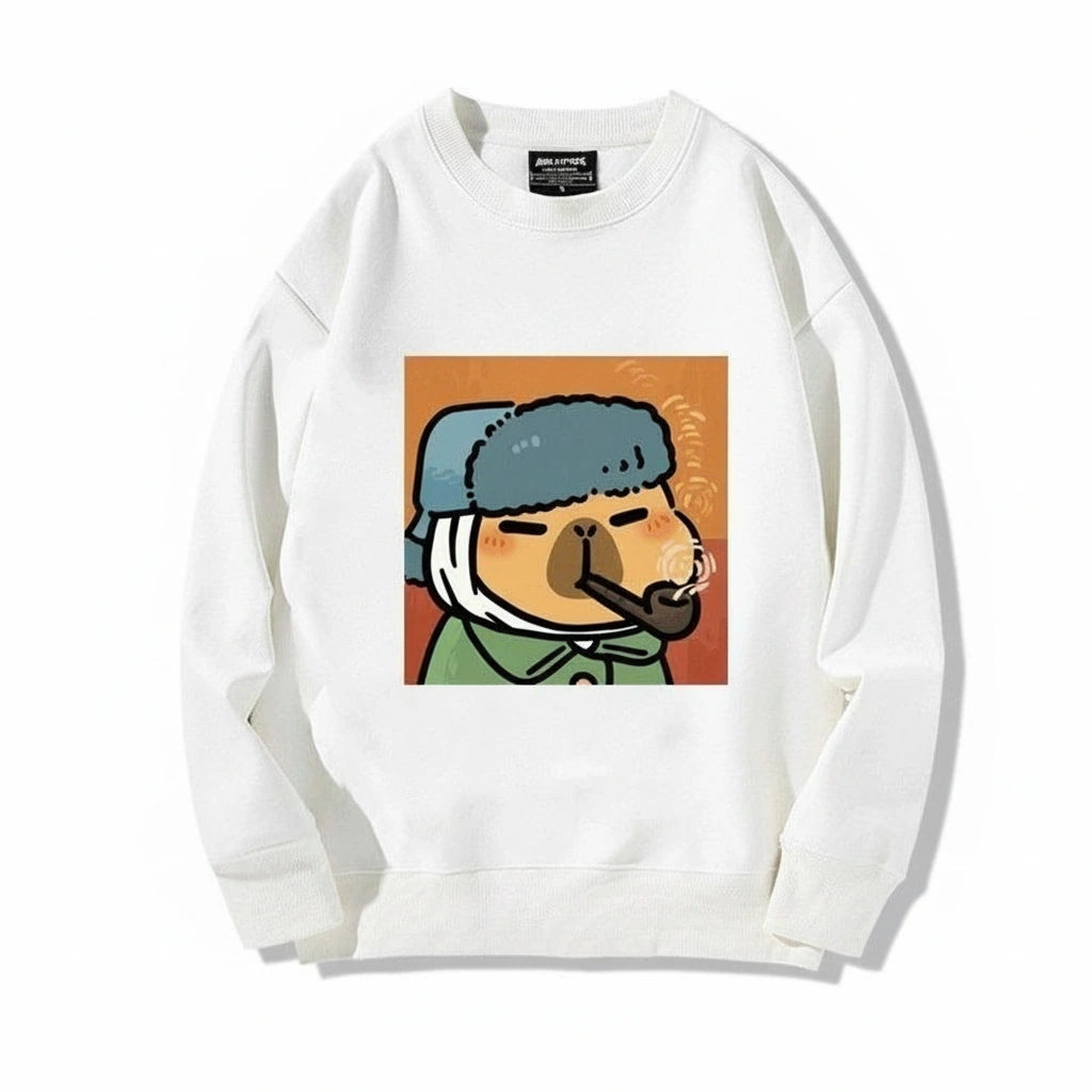 Van Gogh Capybara Sweatshirt