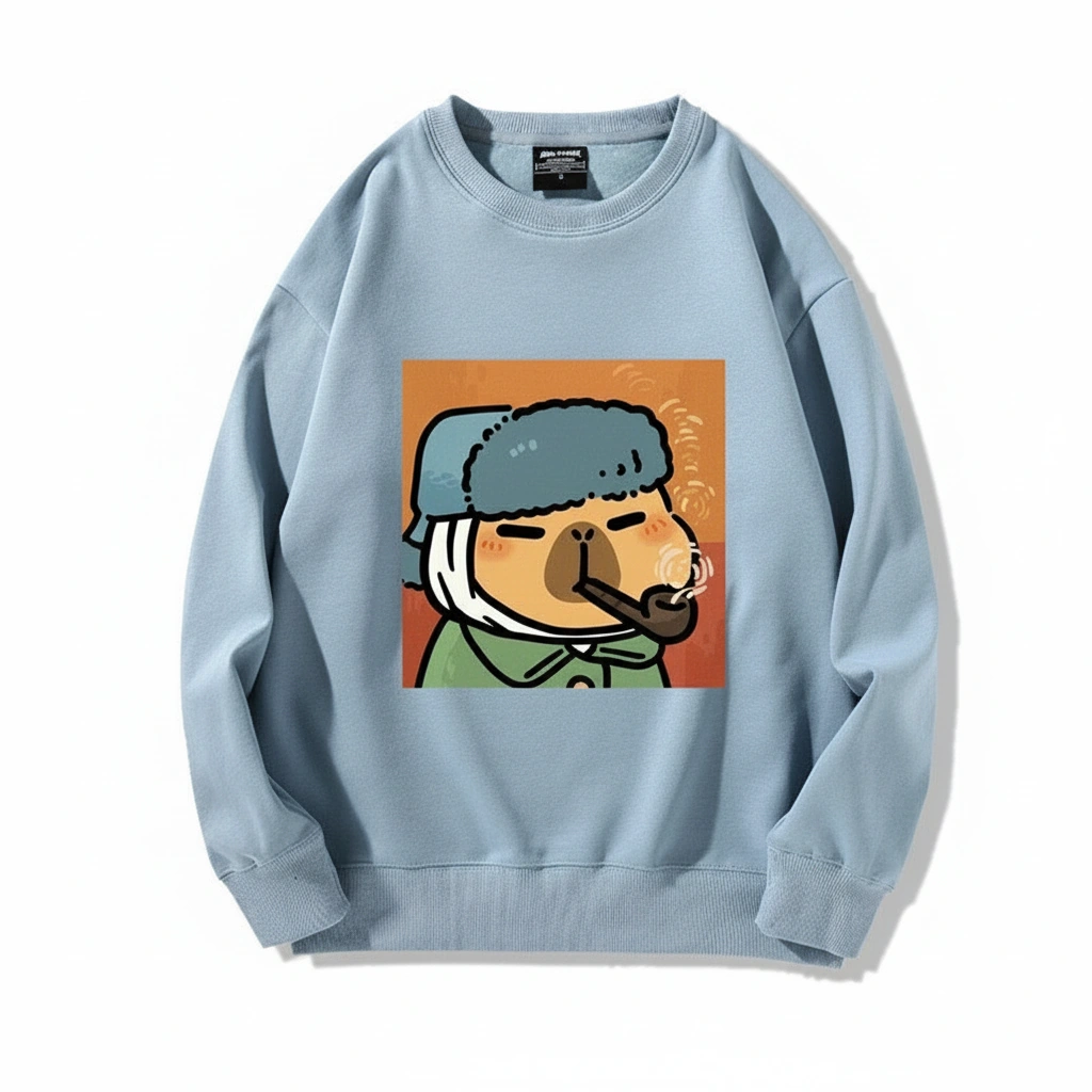 Van Gogh Capybara Sweatshirt