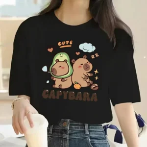 Cute Capybara Hot Spring T-Shirt
