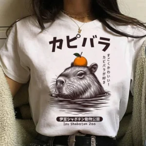 Japanese Style Capybara T-Shirt